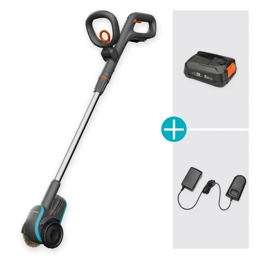 GARDENA EasyWeed accu-onkruidborstel 1800/18V P4A set-keizers.nu
