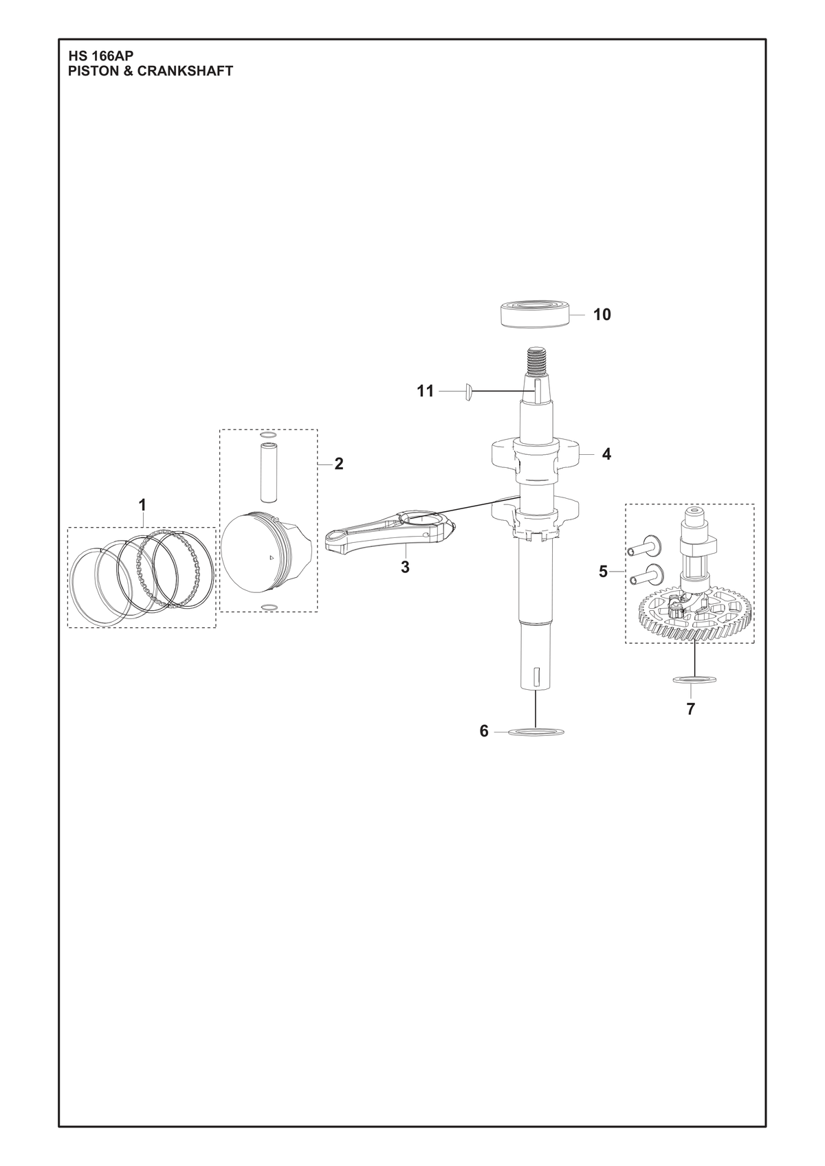 Husqvarna 599348548 onderdelentekening - positie 7