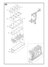 Husqvarna 504738701 onderdelentekening - positie 10