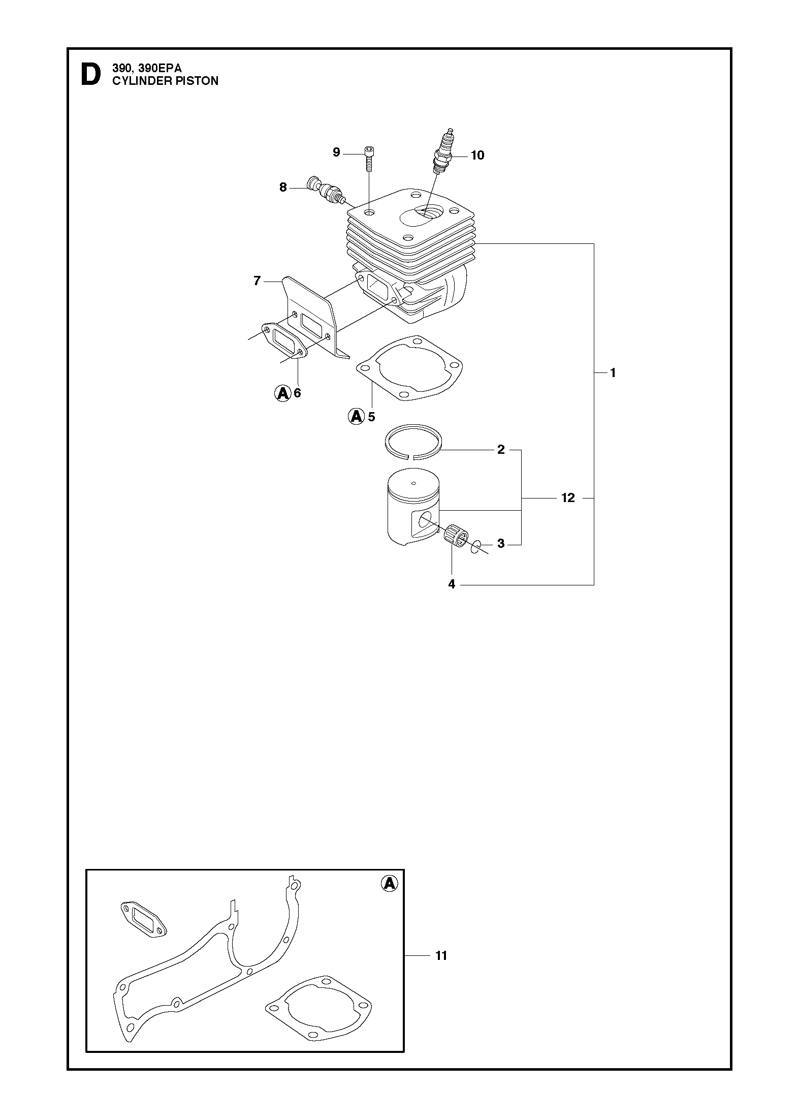 Husqvarna 503289053 onderdelentekening - positie 2