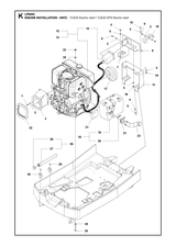 Husqvarna 594180301 onderdelentekening - positie 28