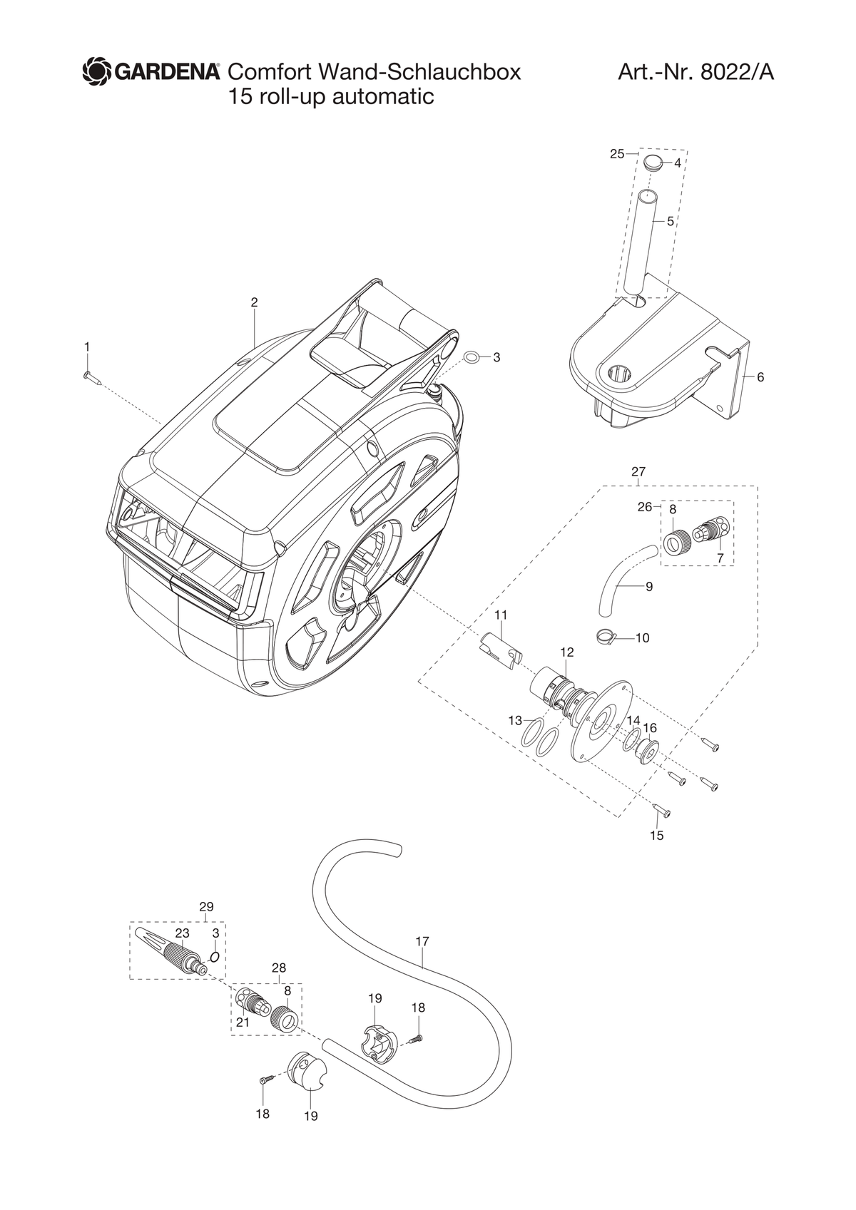 Husqvarna 586740101 onderdelentekening - positie 25