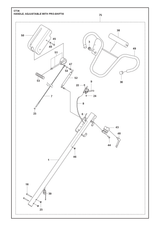 Husqvarna 599208801 onderdelentekening - positie 51