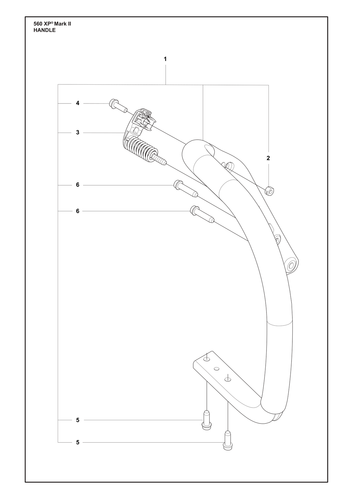 Husqvarna 531090601 onderdelentekening - positie 3