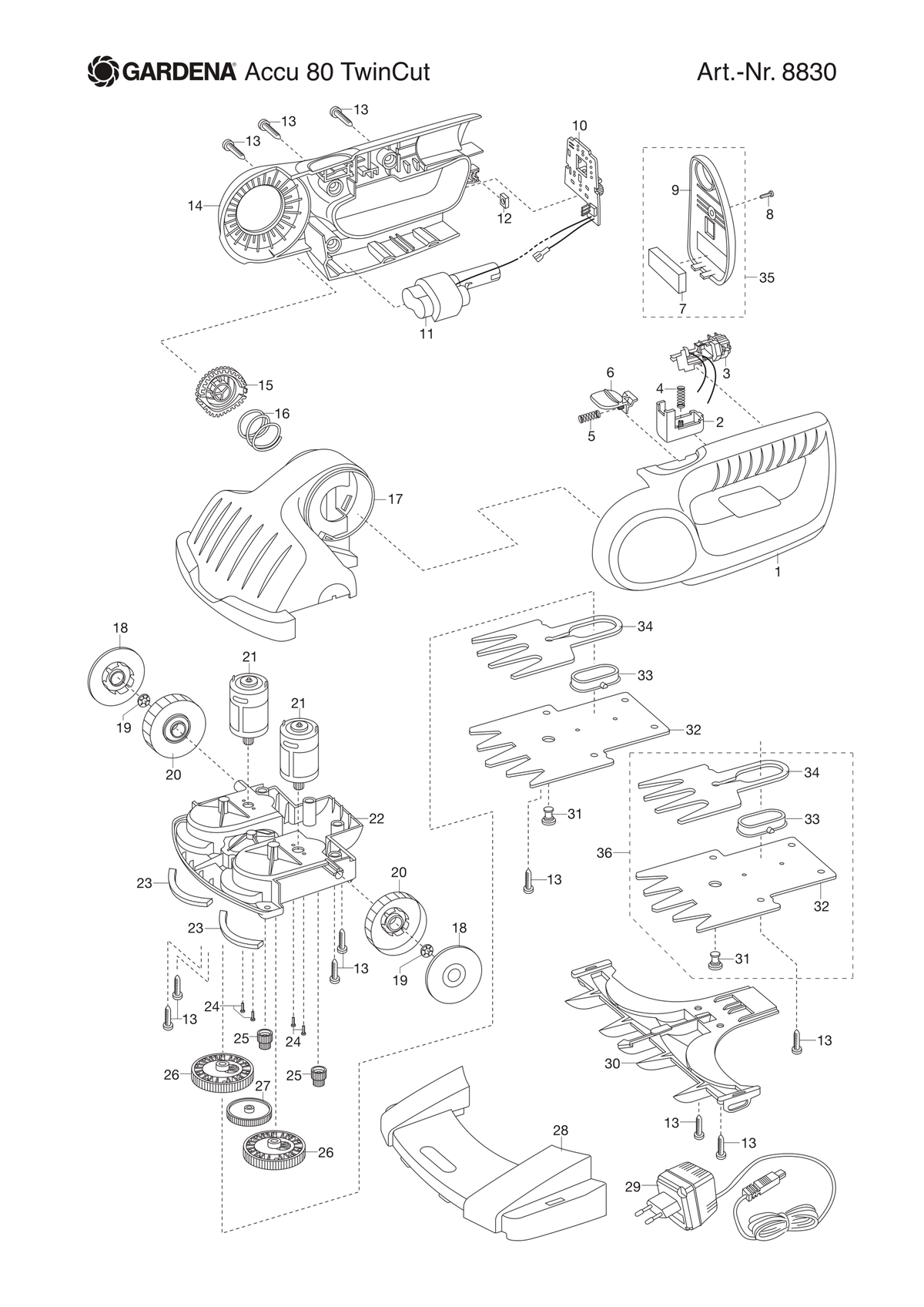 Husqvarna 520432901 onderdelentekening - positie 26