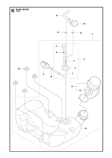 Husqvarna 523108101 onderdelentekening - positie 14
