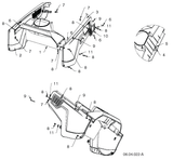 Husqvarna 532444262 onderdelentekening - positie 9