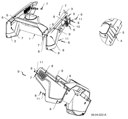 Husqvarna 532444262 onderdelentekening - positie 9