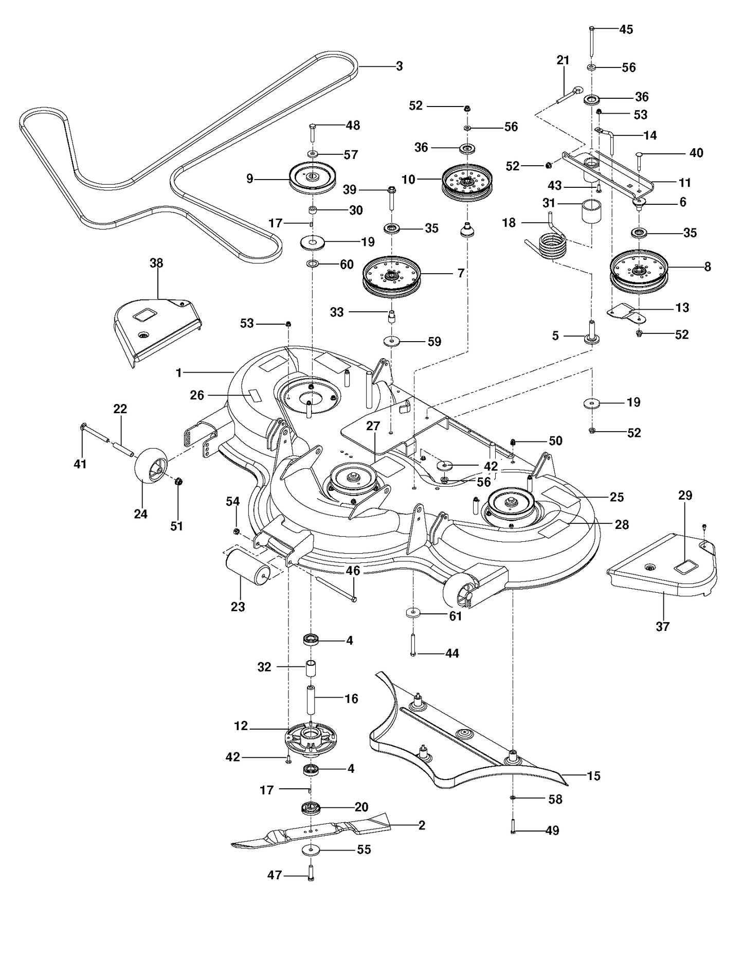 Husqvarna 506916203 onderdelentekening - positie 50