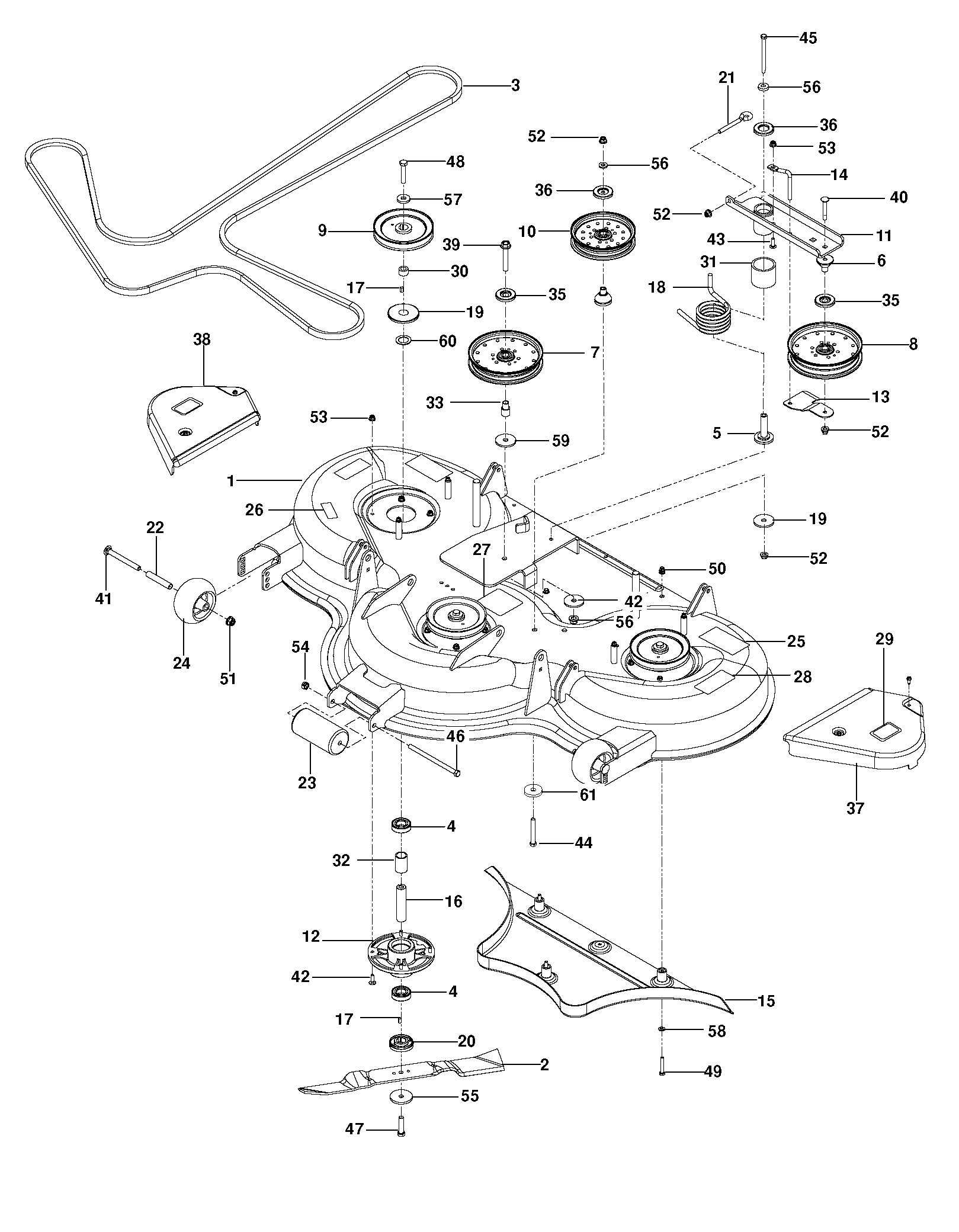 Husqvarna 506916203 onderdelentekening - positie 50