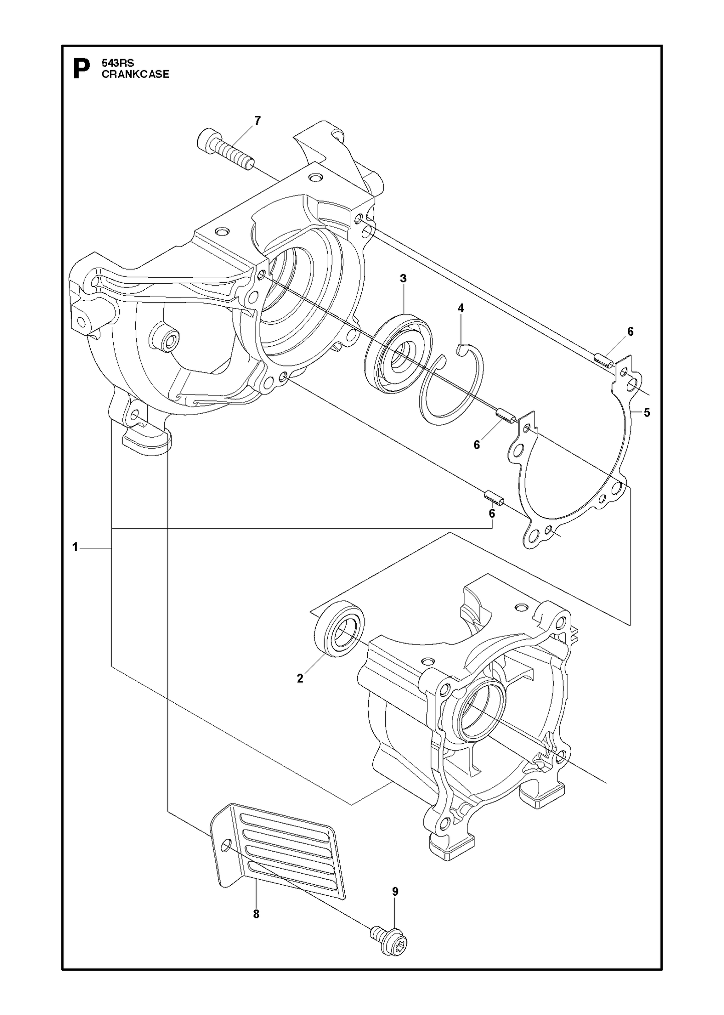 Husqvarna 505296701 onderdelentekening - positie 3