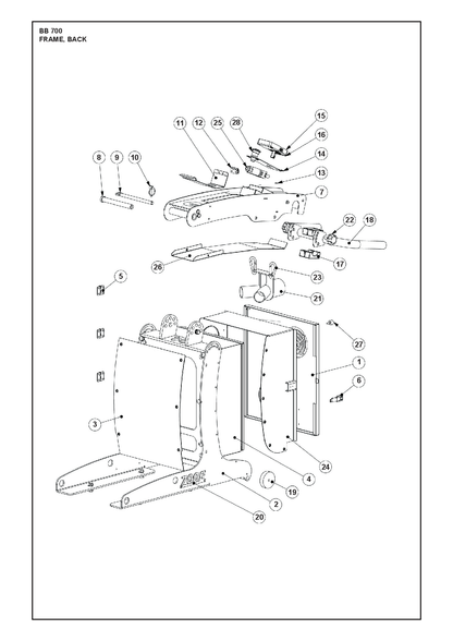 Husqvarna 533514201 onderdelentekening - positie 15