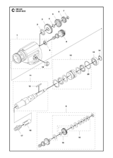 Husqvarna 504094602 onderdelentekening - positie 17