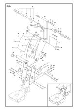 Husqvarna 534694801 onderdelentekening - positie 33