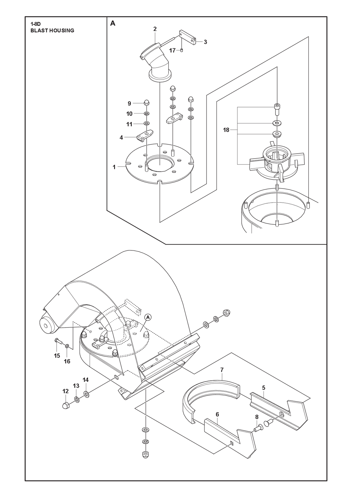 Husqvarna 534840601 onderdelentekening - positie 6