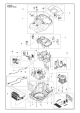 Husqvarna 598564301 onderdelentekening - positie 6
