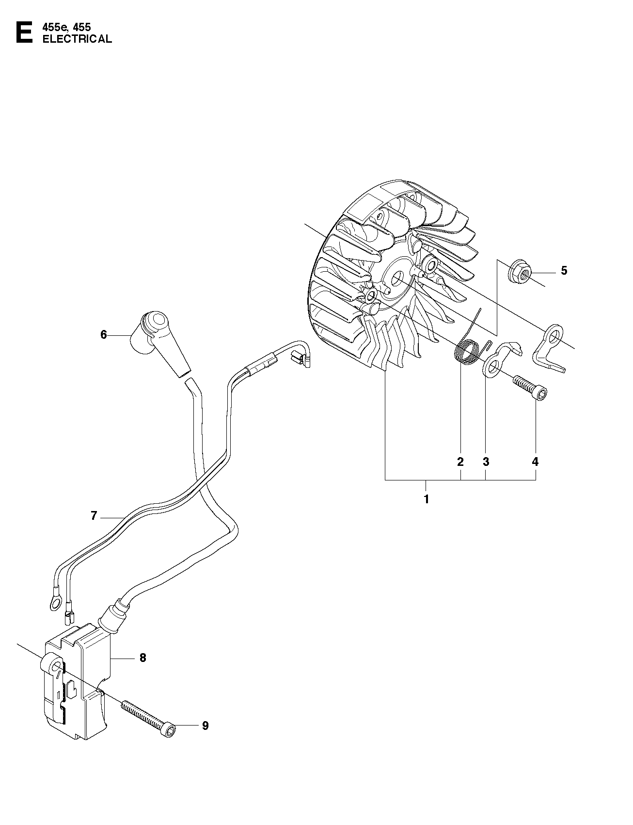 Husqvarna 501485402 onderdelentekening - positie 6