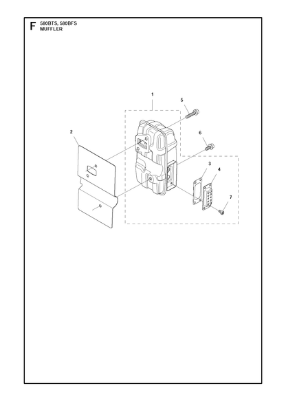 Husqvarna 577953501 onderdelentekening - positie 1