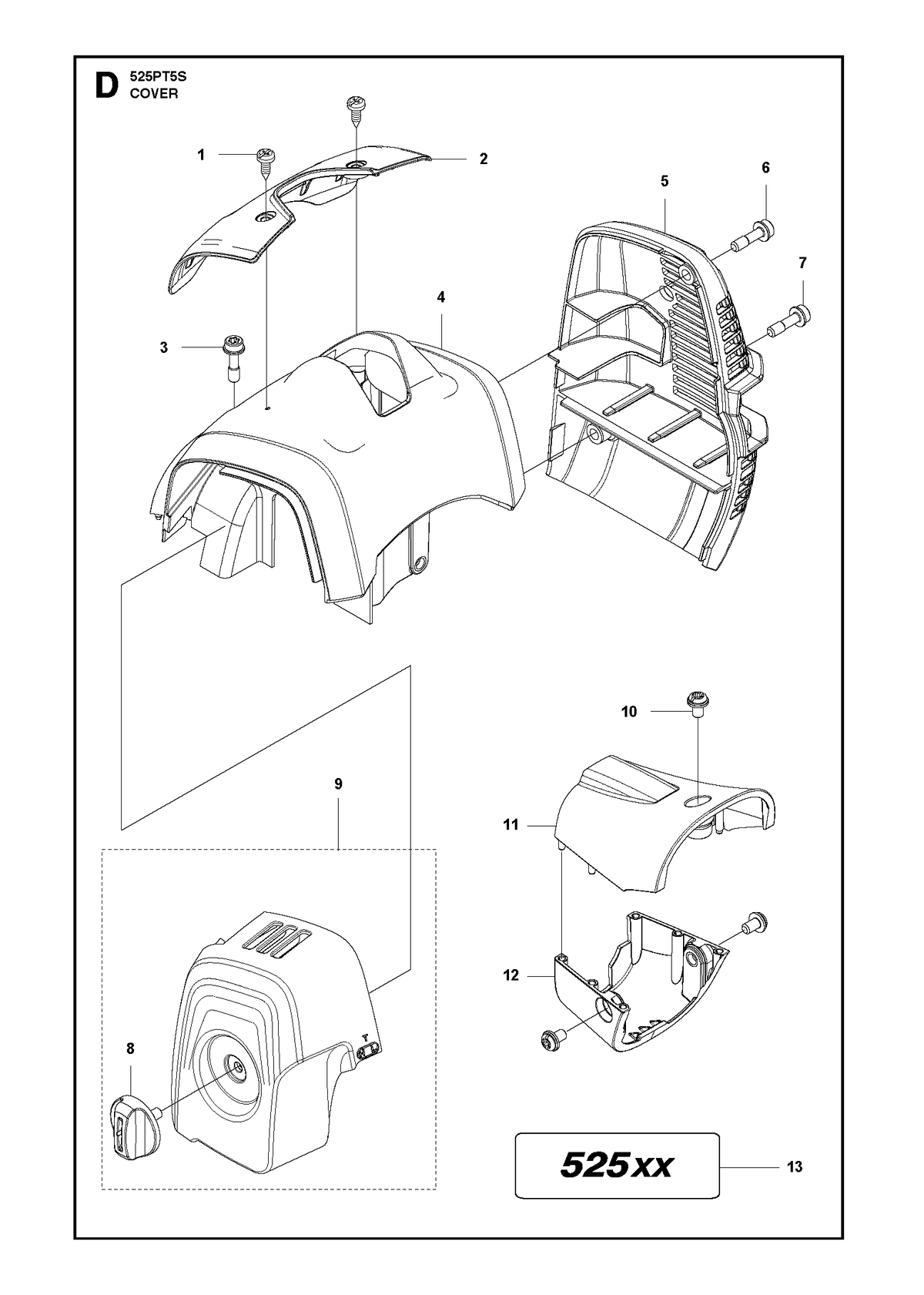 Husqvarna 577851101 onderdelentekening - positie 11