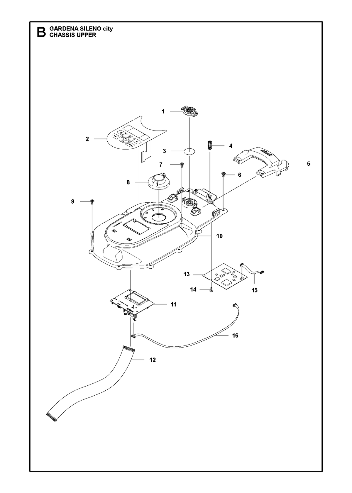 Husqvarna 595309201 onderdelentekening - positie 10