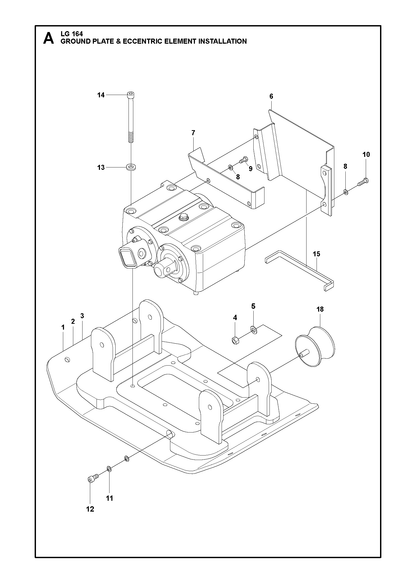 Husqvarna 595464901 onderdelentekening - positie 3