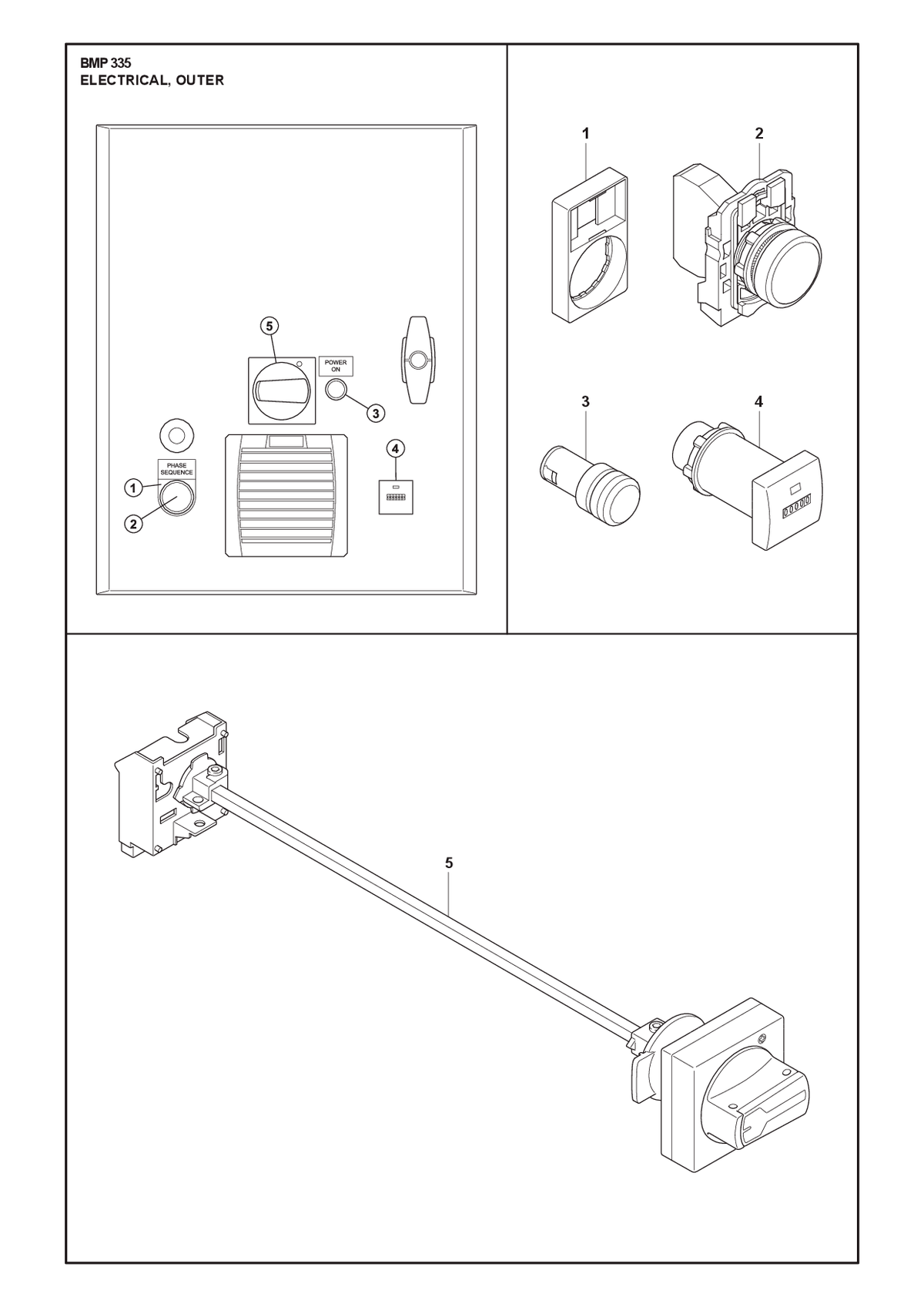 Husqvarna 534604501 onderdelentekening - positie 5