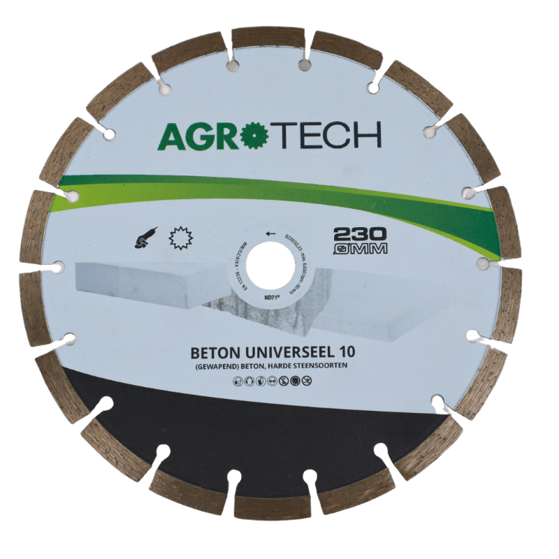 AgroTech Diamant Doorslijpschijf UNI - 22,33 mm - keizers.nu