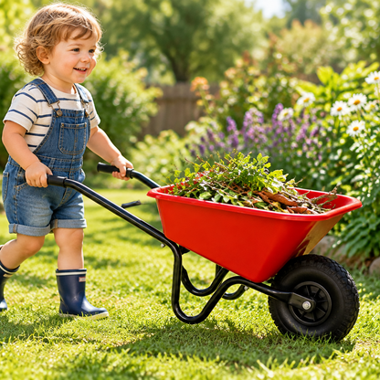 Altrad Fort Kinderkruiwagen Rood - keizers.nu