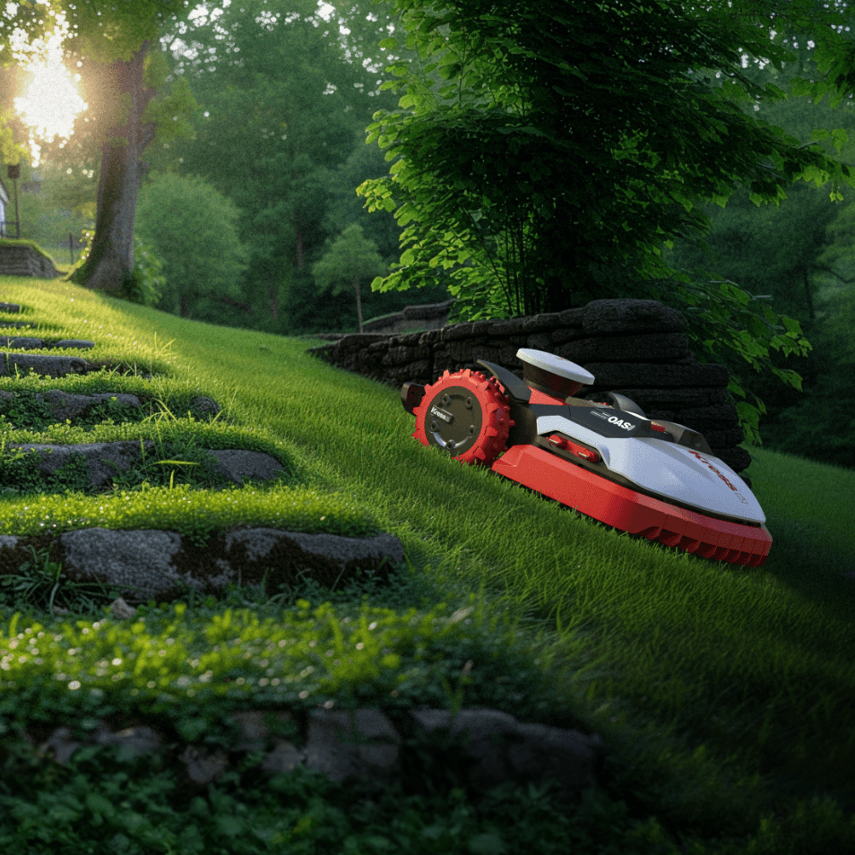 Kress KR233E RTK01F robotmaaier met OAS-keizers.nu