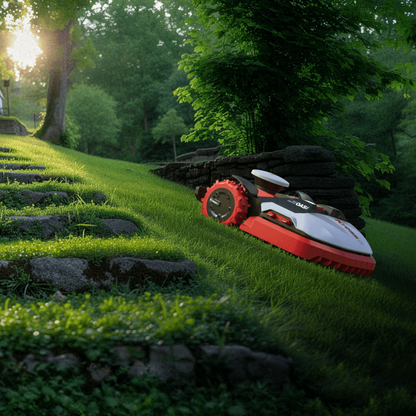 Kress KR233E RTK01F robotmaaier met OAS-keizers.nu