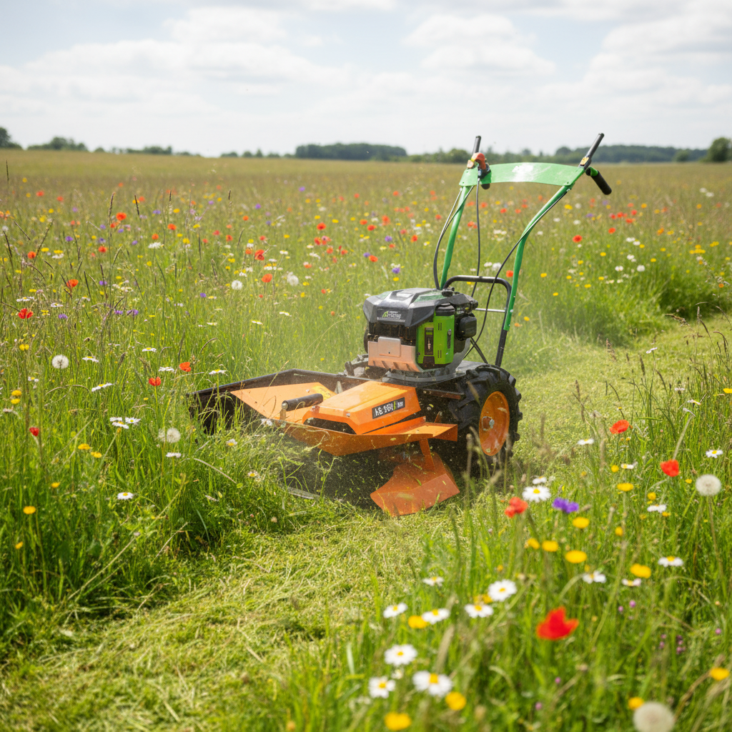AS 585 EKM Accu Trommelmaaier Set - NIEUW OVERJARIG