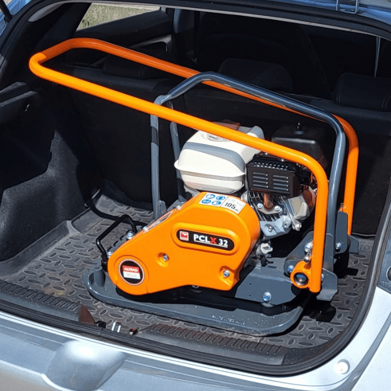 Belle PCLX 32 GX120 Trilplaat Set met wielstel en rubber onderplaat