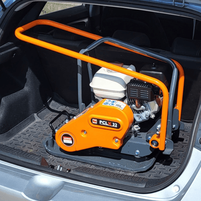 Belle PCLX 32 GX120 Trilplaat Set met wielstel en rubber onderplaat
