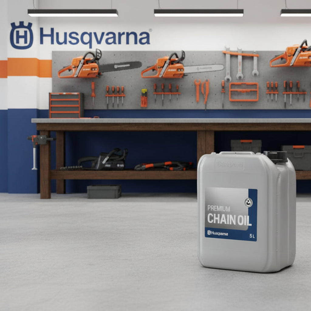 Husqvarna Minerale Zaagkettingolie - 5 liter-keizers.nu