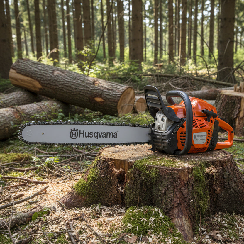 Husqvarna 455 Rancher Benzine Kettingzaag - 45 cm-keizers.nu