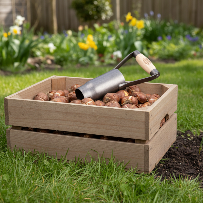 De Wit Bollenplanter - 6 cm - keizers.nu