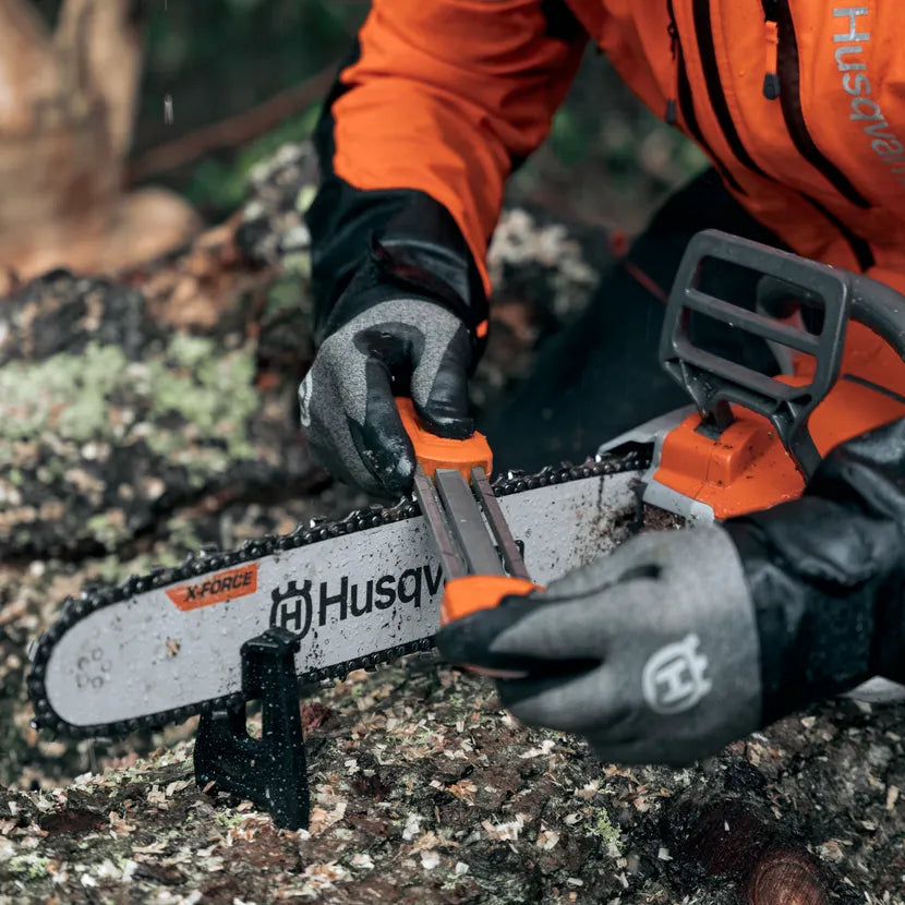 Husqvarna 2-in-1 vijlgeleider - voor kettingzaag-keizers.nu