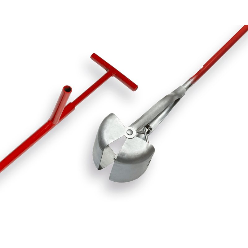 Easygrab Putschep 15 cm Vierkant Model - met 150 cm steel - keizers.nu