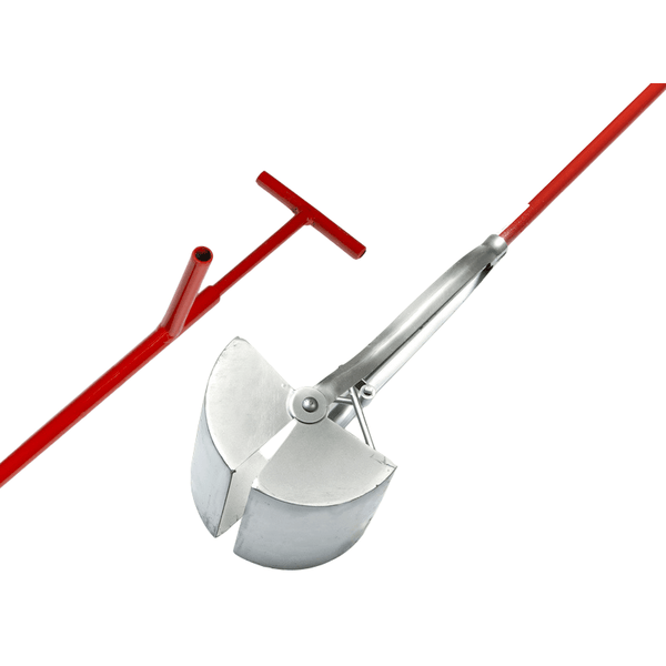Easygrab Putschep 20 cm Vierkant Model - met 150 cm steel