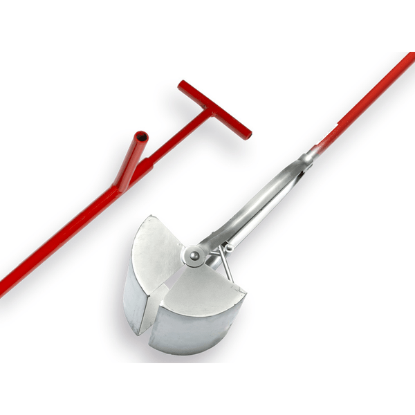 Easygrab Putschep 20 cm Vierkant Model - met 200 cm steel