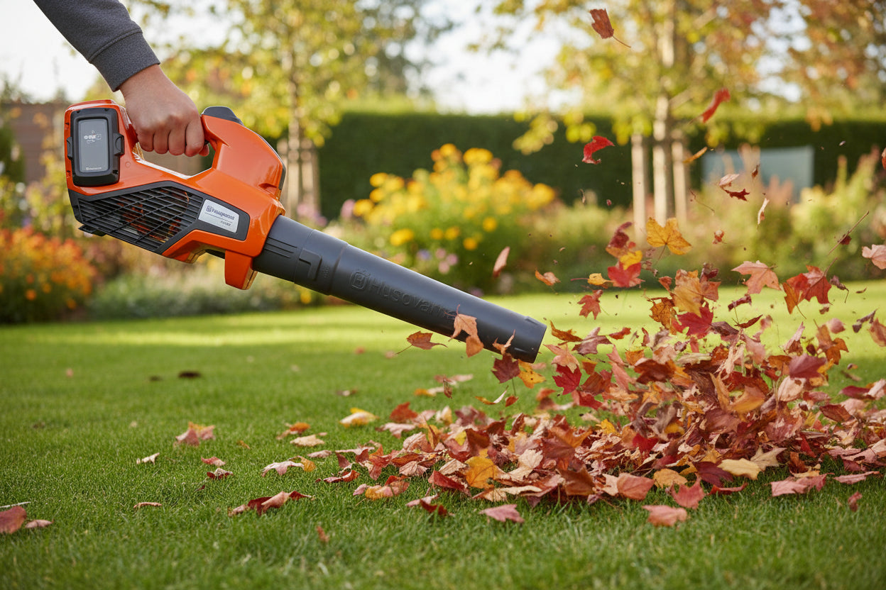 HUSQVARNA 120iB met accu en lader