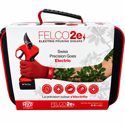 Felco F2E Accu Snoeischaar Incl. Accu & Lader keizers.nu