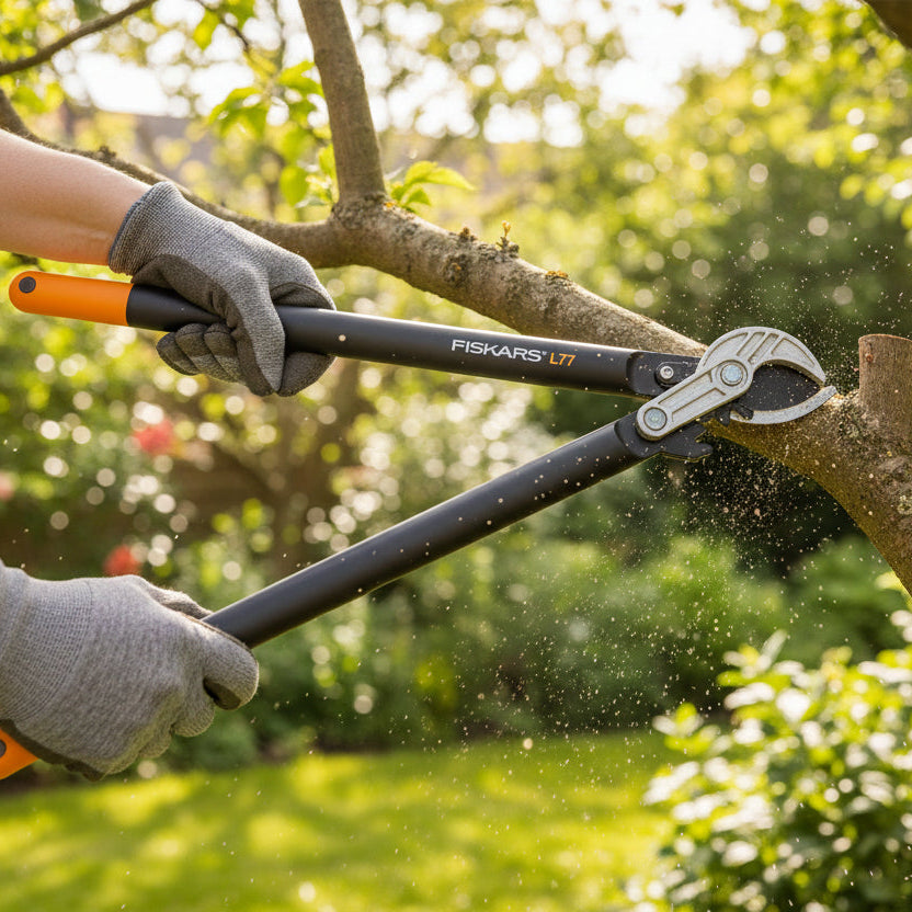 Fiskars PowerGear II Takkenschaar Aambeeld L70cm L77-keizers.nu