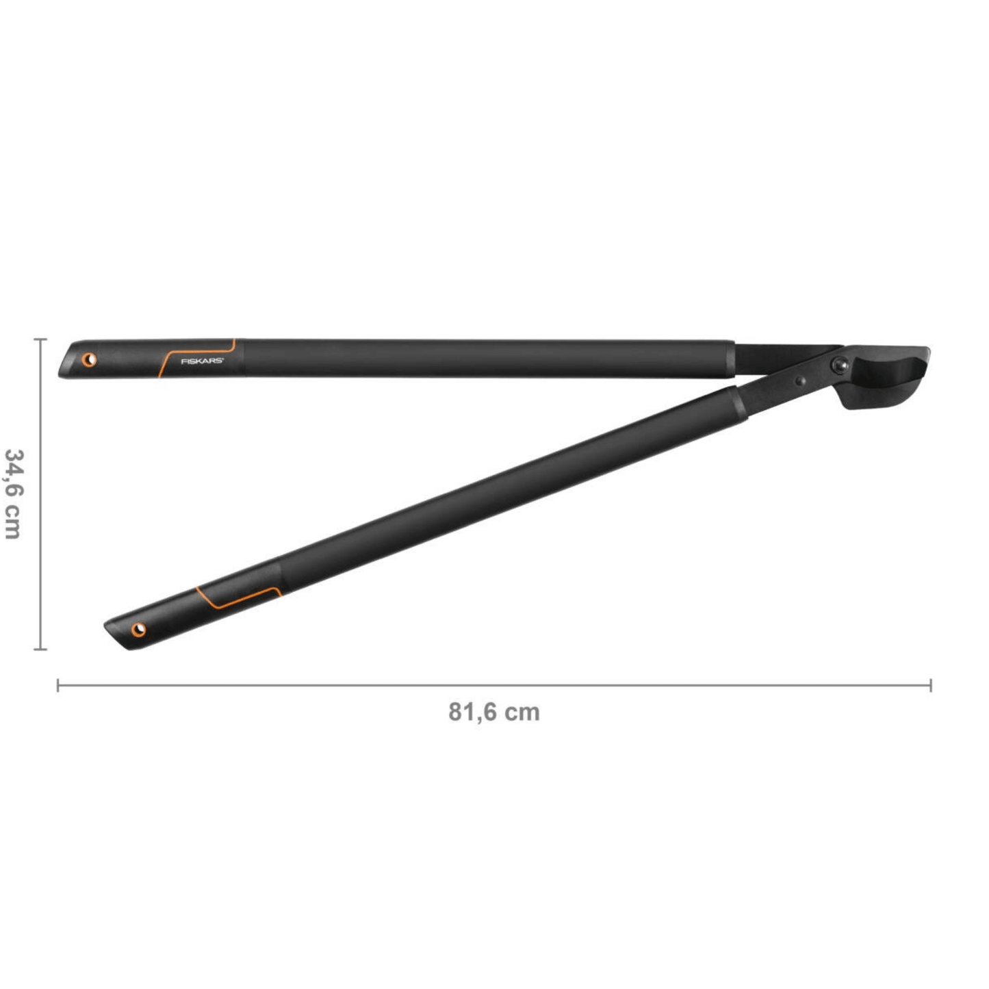 Fiskars Singlestep Takkenschaar Bypass - L80cm L38 - keizers.nu