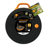 Fiskars Slanghaspel S, incl. 13,5m tuinslang - keizers.nu