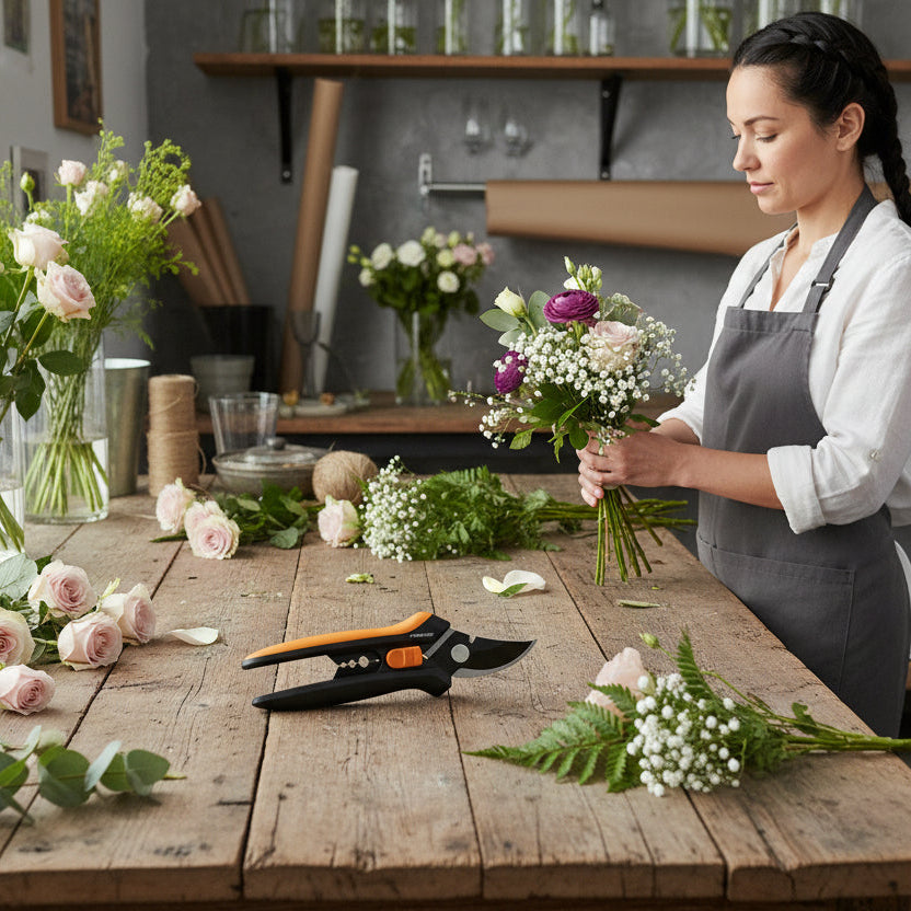 Fiskars Solid Snip Bloemenschaar SP14