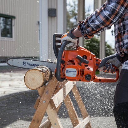 Husqvarna 120 Mark II kettingzaag - Zaagblad 35 cm - keizers.nu