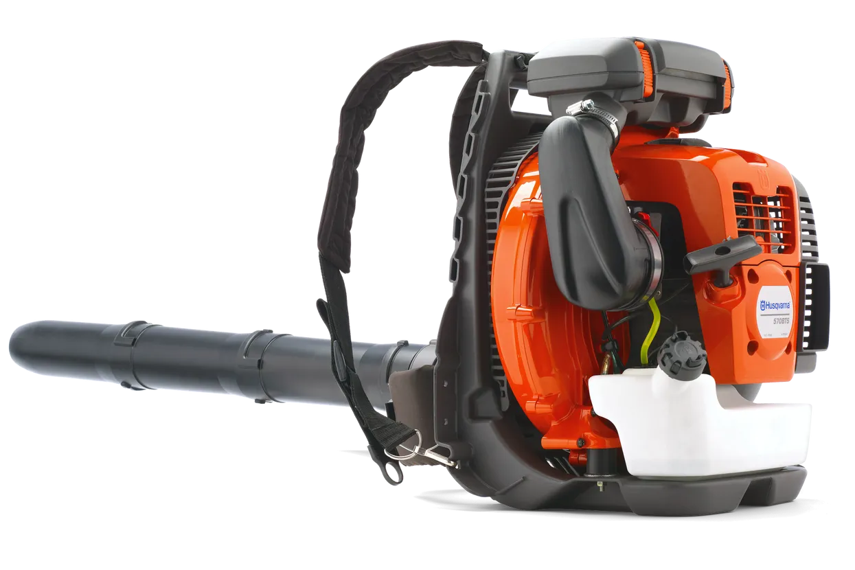 Husqvarna 570BTS Benzine Rugbladblazer - 106 m/s-keizers.nu