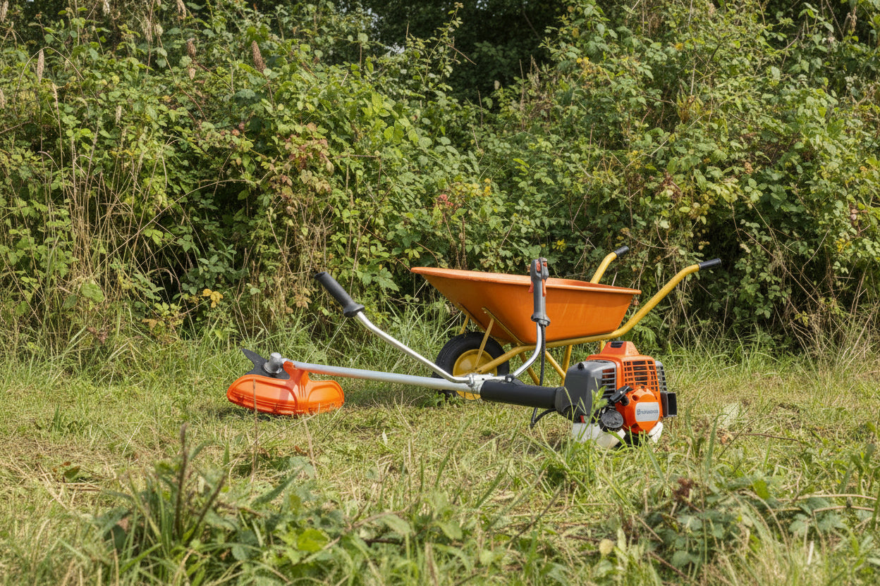 Husqvarna 543RS Benzine Bosmaaier - 46 cm maaibreedte - keizers.nu