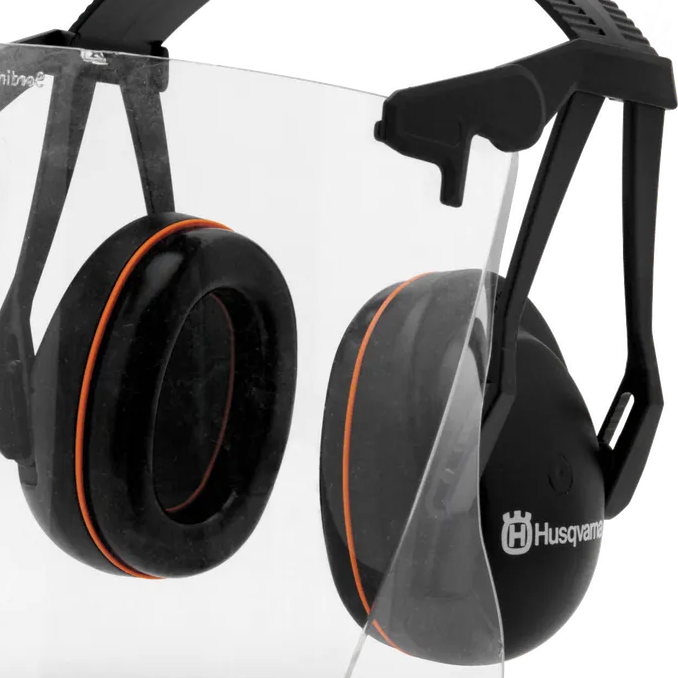 Husqvarna Hearing protection with visor, Gardener - gehoorbescherming-keizers.nu